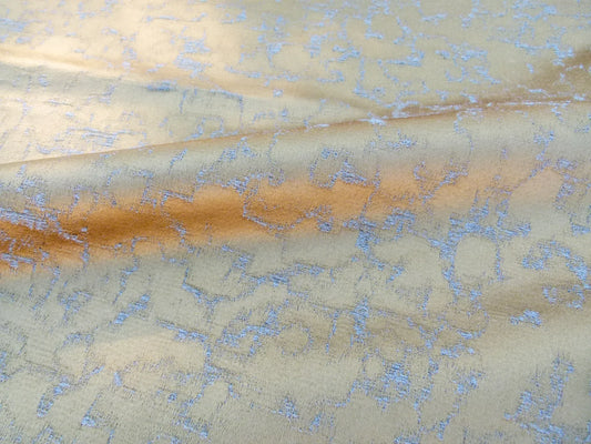 40 EV32 Square 27 x 27 inches Scalamandre Aldeco Misty Curry Small Jacquard Brown MSRP USD 344/y