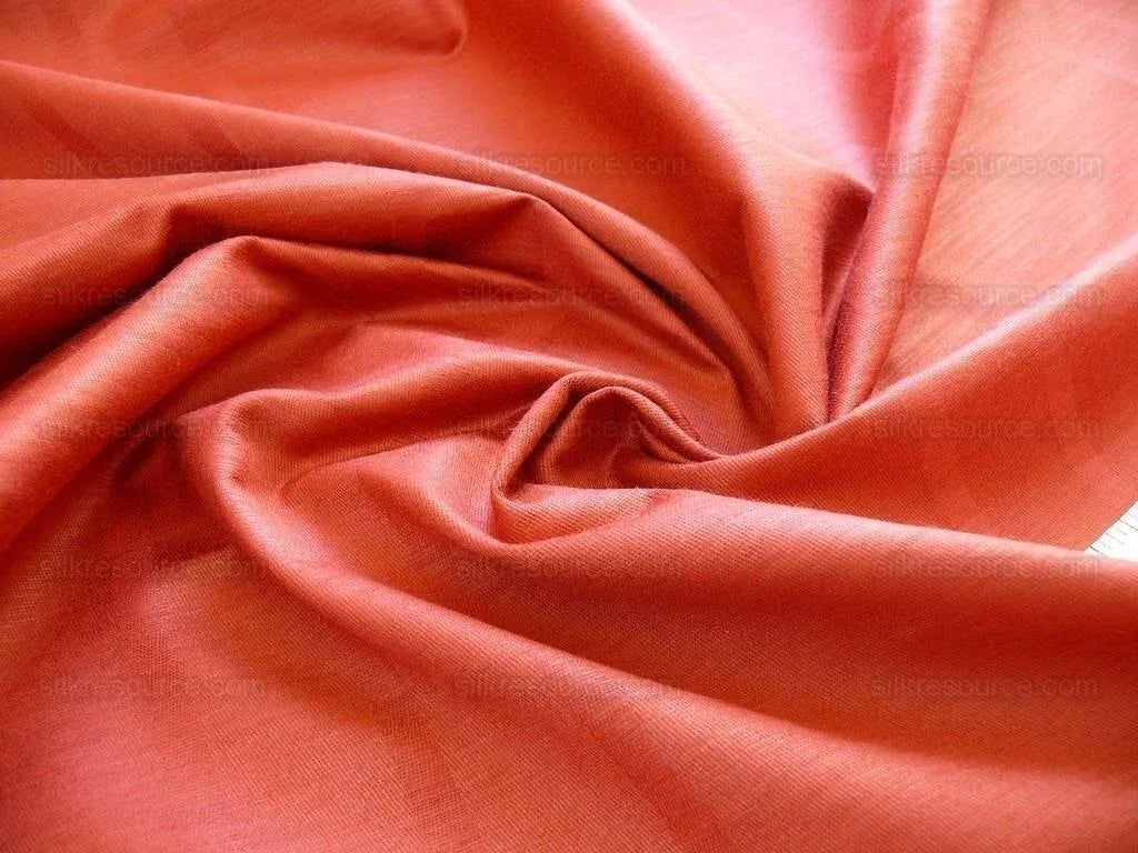 Scalamandre Deep Rose Cotton Silk "horseguard Stripe" Bty