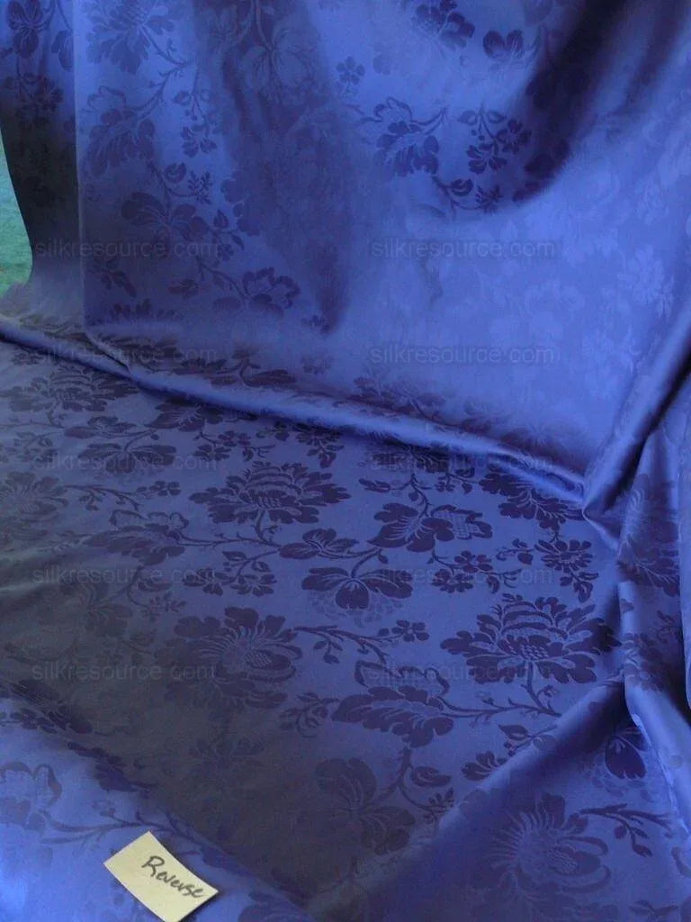 Kravet Stunning Damask Jacobean Floral In Deep Indigo Blue Bty MSRP USD150/y