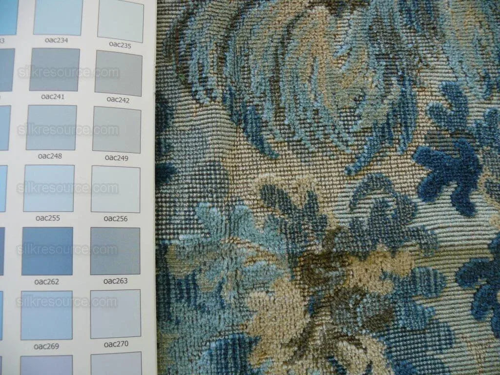 Brunschwig & Fils Great Ming Twilight Linen/cotton Tapestry Bty