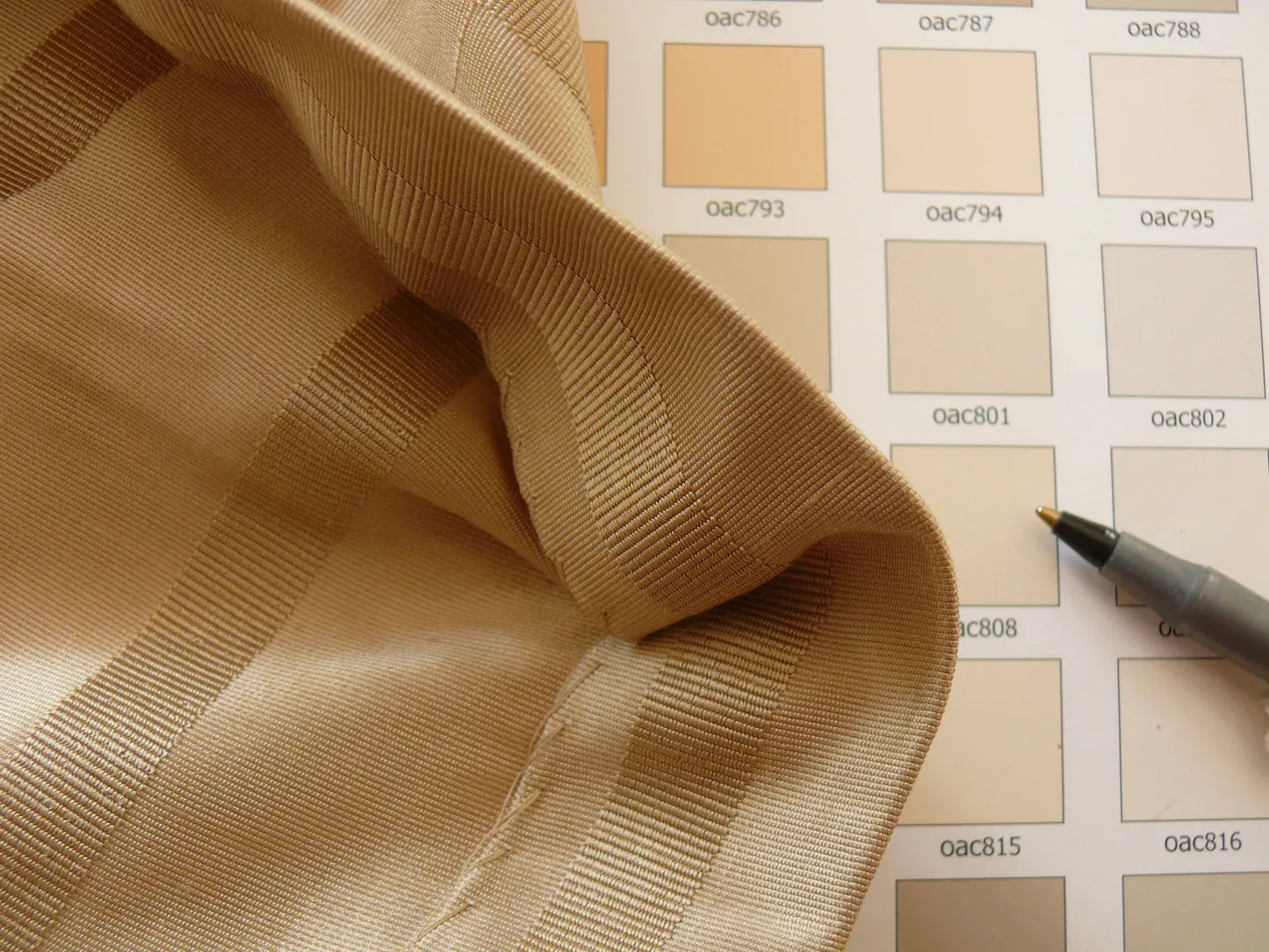 Coraggio Textile Fabric 3yard from Italy Highest Quality Silk Stripe Brown Beige Renaissance MSRP USD 300+/yard