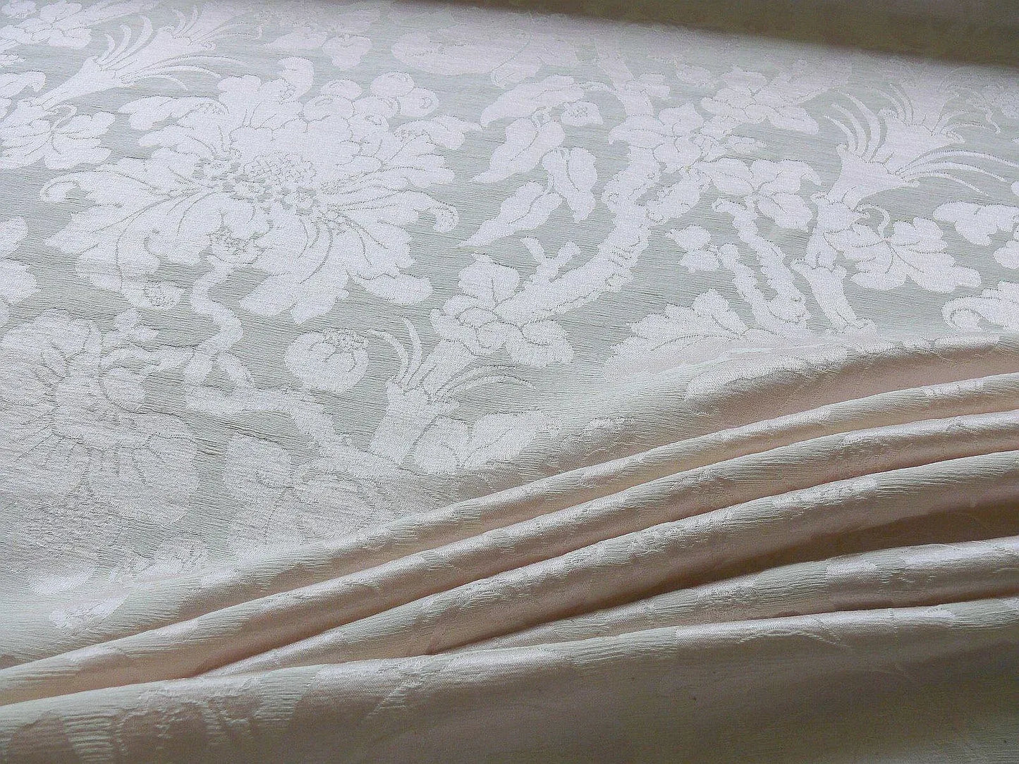 Bty Ralph Lauren Clarissa Damask Camellia Pale Pink Peony Blossom MSRP USD 311/Yard