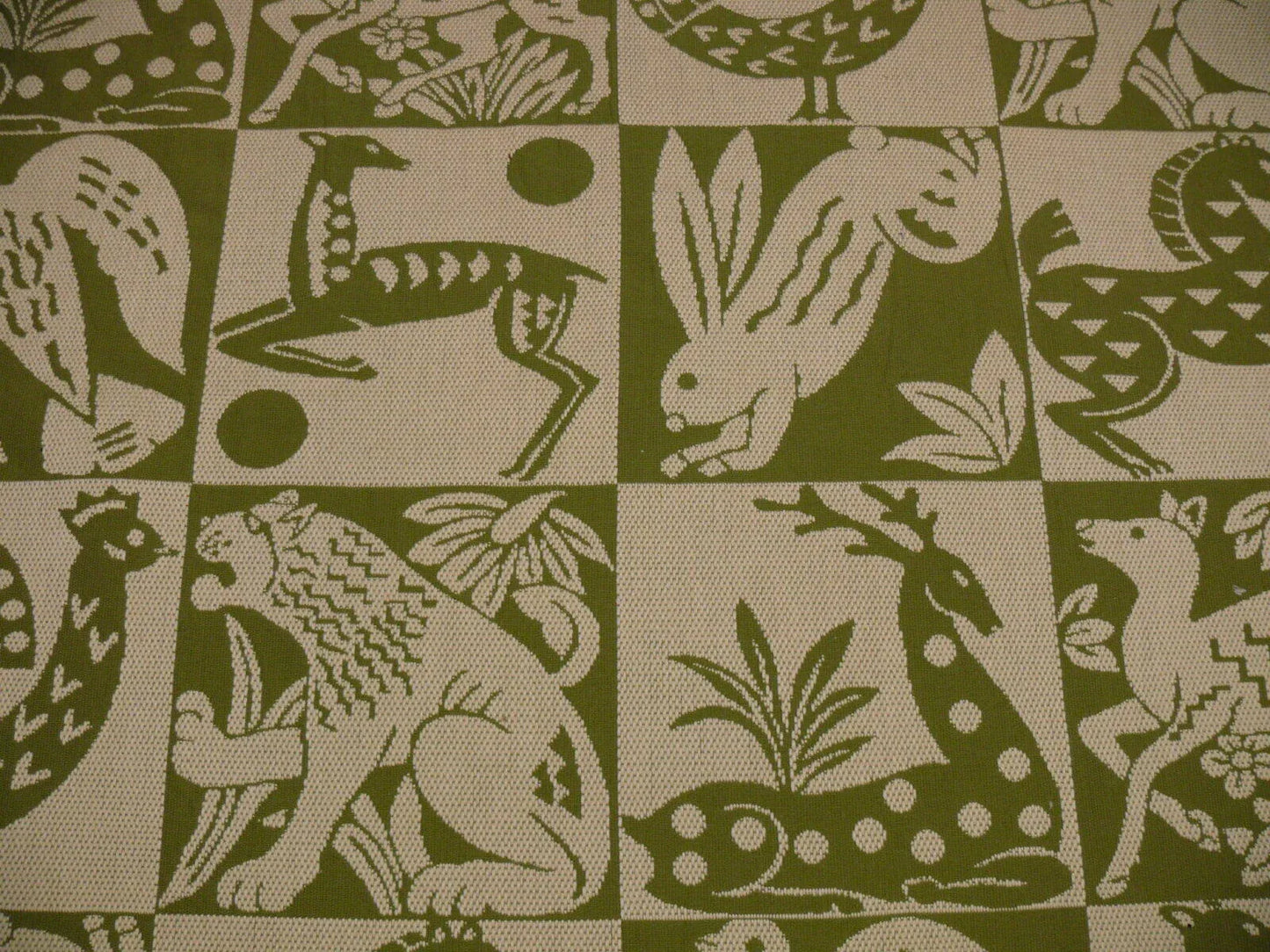 Clarence House "galeazzo" African Animal Epingle Green Lion Deer Dove Bird Hare Horse #1659