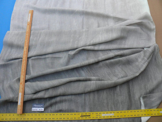 1 Berkbox41 Scalamandre Length Arashi Asphalt Gray 2.4yard 54”w