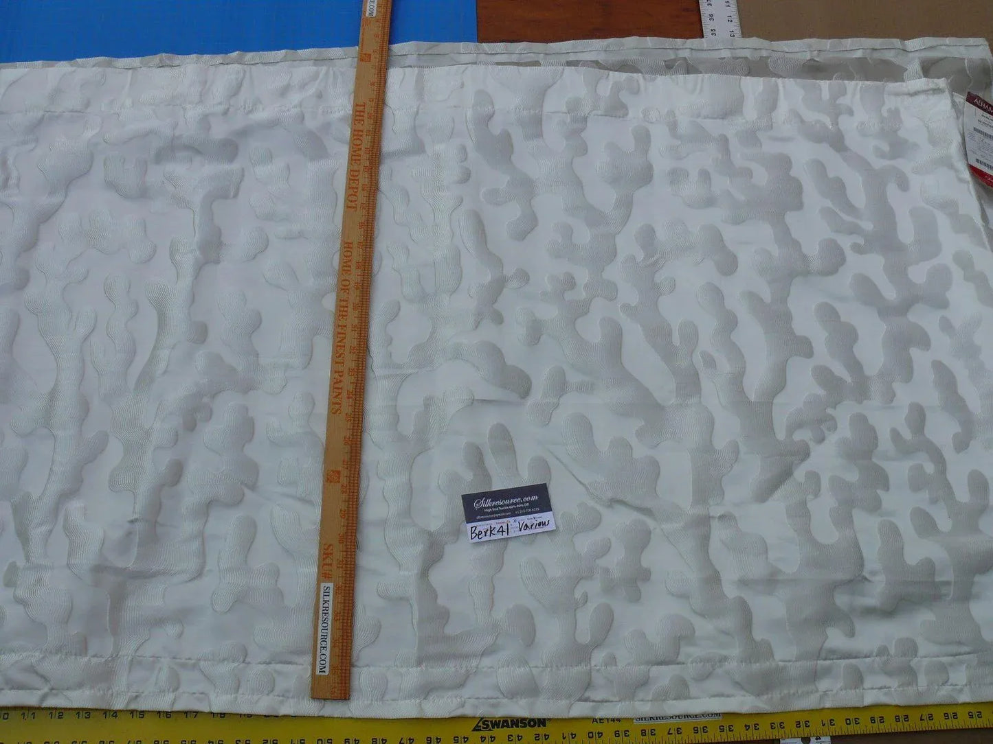 Scalamandre Marlin Wide Large Squares - Premium Upholstery or Drapery Fabric