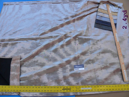 3 Berkbox46 Scalamandre 2.4 Yards "interaction" Copper, MSRP USD 502/yd!
