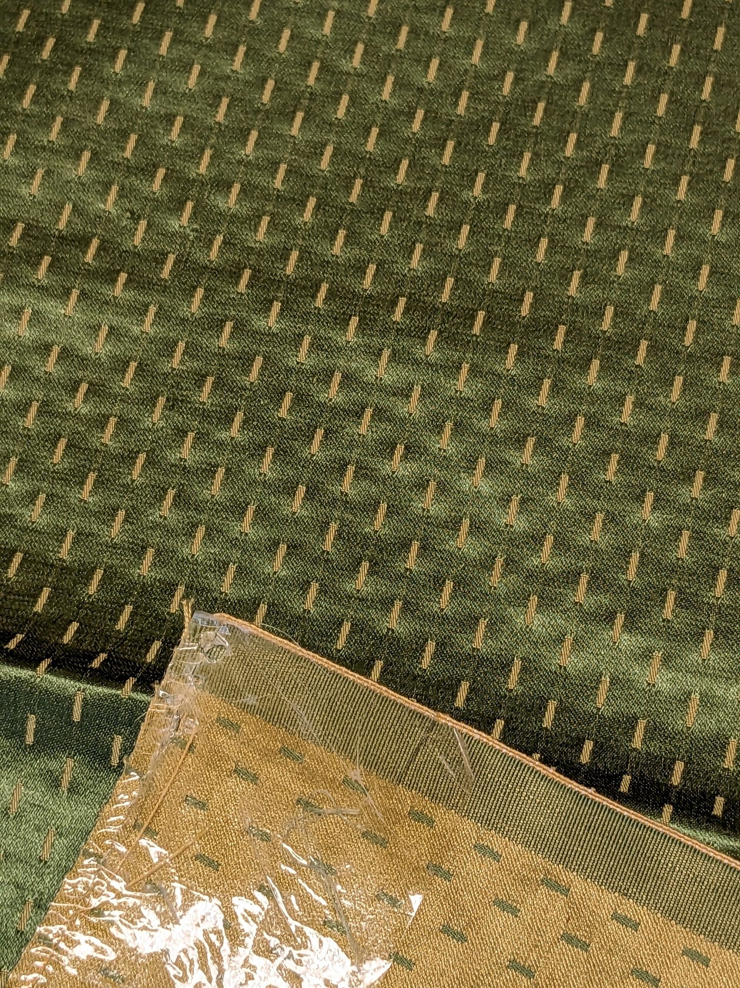 65 EV34 Special Square Jacquard by Tassinari and Chatel Alexandra Seme Le Emeraude Green Small Scale Texture MSRP USD 300+/y