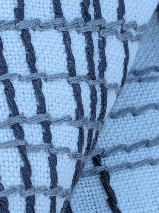 14 EV35 Length 2.5y Grey Watkins Guiford Graphite White Gray Black Embroidery Abstract MSRP USD 300+/y