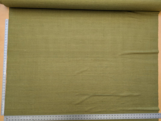 Scalamandre Vienne Texture Moss Green Silk Solid Texture MSRP USD 276/y