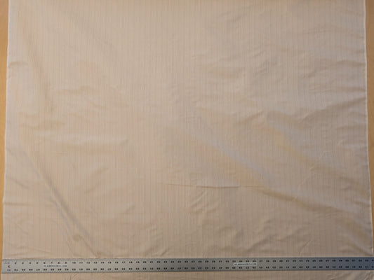 Scalamandre Astley Silk Strie Shell Beige Pin Stripe Small Scale MSRP USD350+/yard