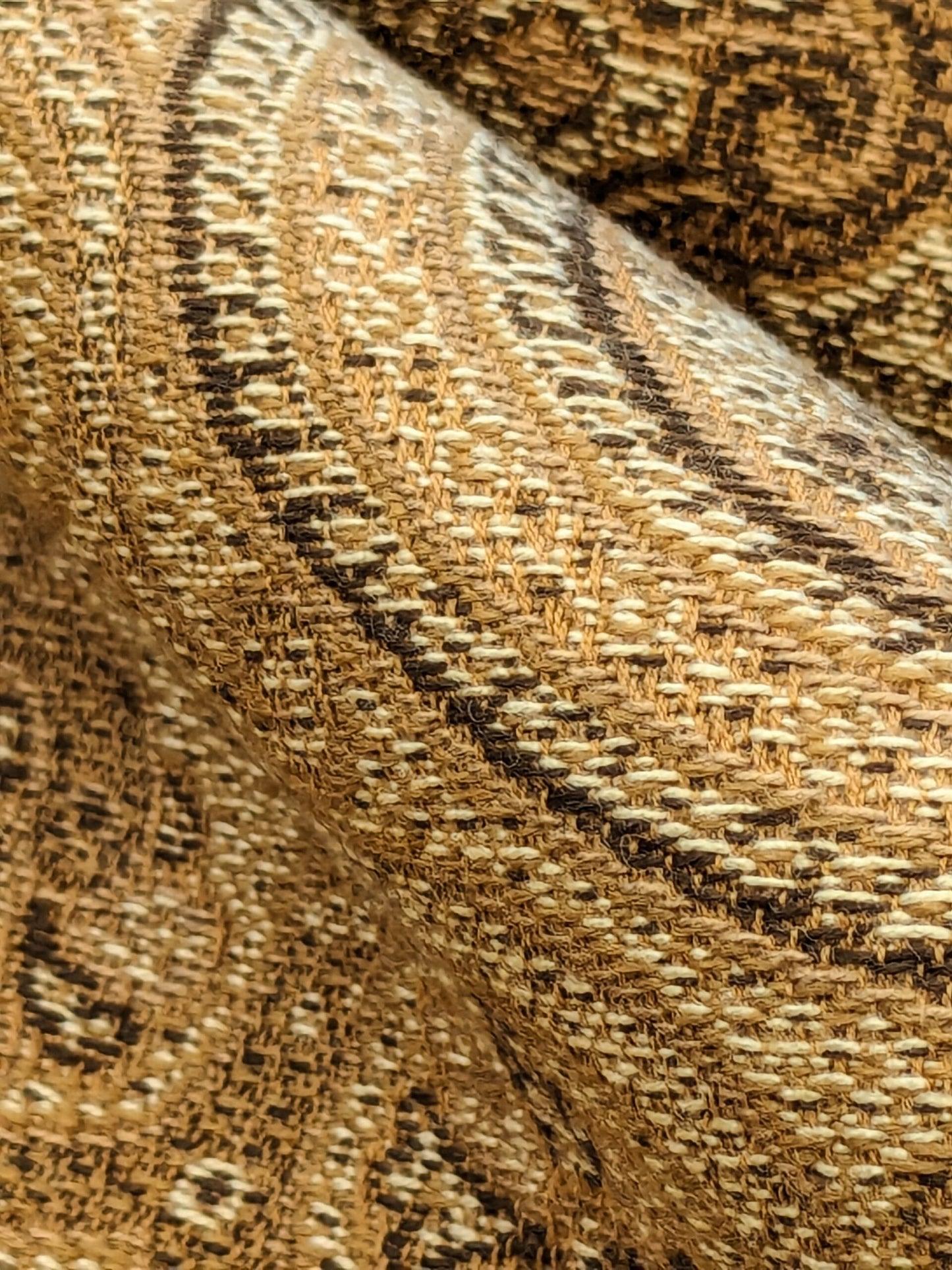 Scalamandre Solaine Topaz Brown Paisley Medallion MSRP USD 184/y