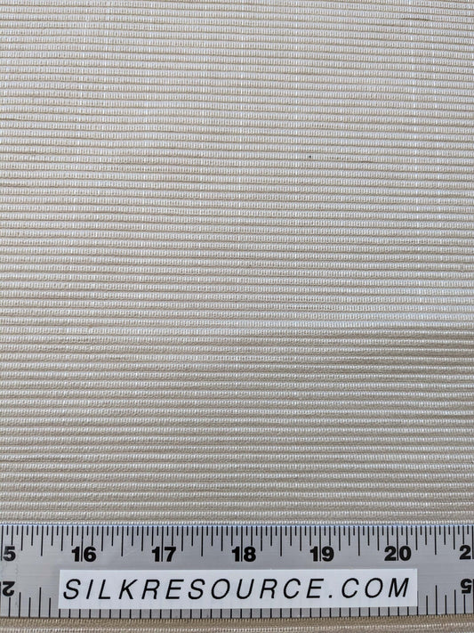 7YD Scalamandre Silver Grey Ribbed Upholstery MSRP USD 150/Y