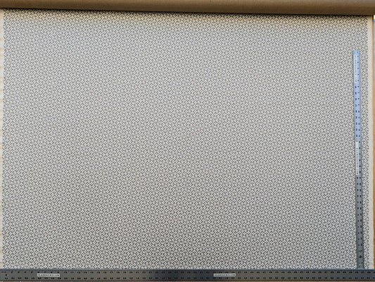 Scalamandre Khiva Weave Pearl Gray White Small Scale Geometric Diamond 100% Cotton MSRP USD180/yd