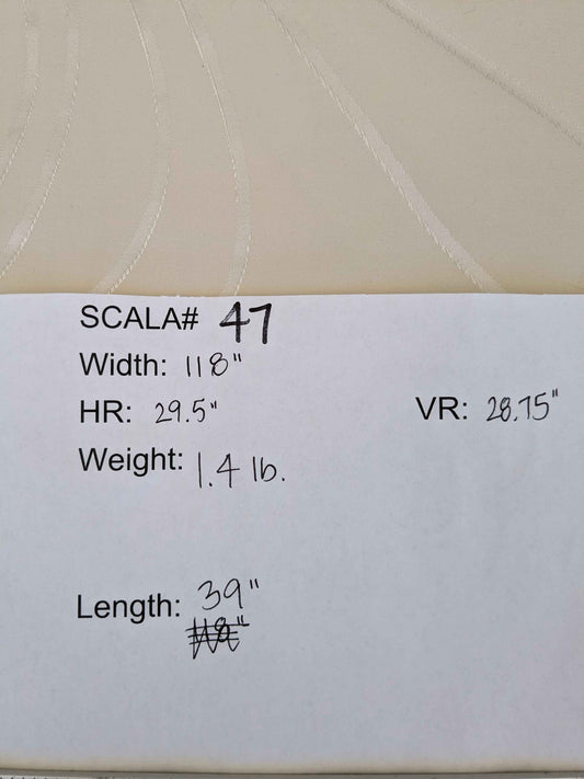 1.1 yard x118" wide Lelievre Paris Trefle M1-Ivoire Damask Historic Jacquard Diamond Ogee Graphic White Cream Ivory Polyester