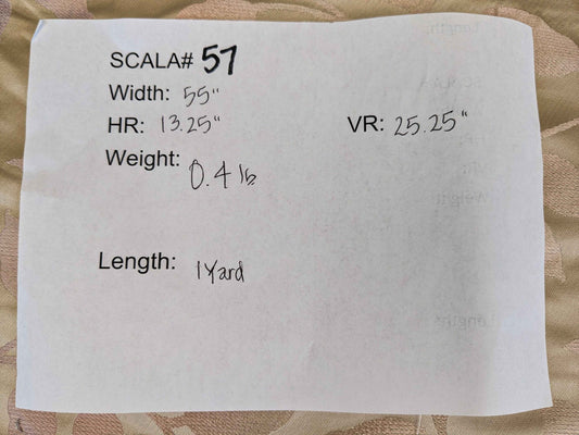 1y Scalamandre Silk Pink Leaves Botanical Tree Foliage Classic