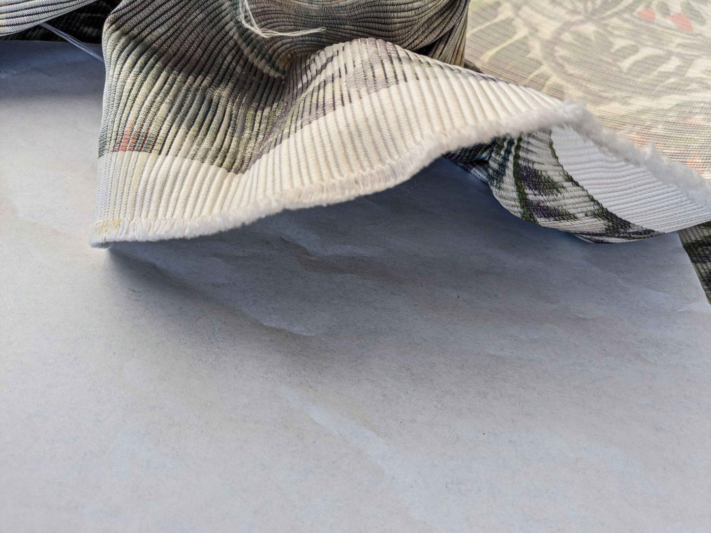 2y Scalamandre Indra Slate Blue Multi Paisley Aztek Mayan Print MSRP USD 202/Y Heavy!