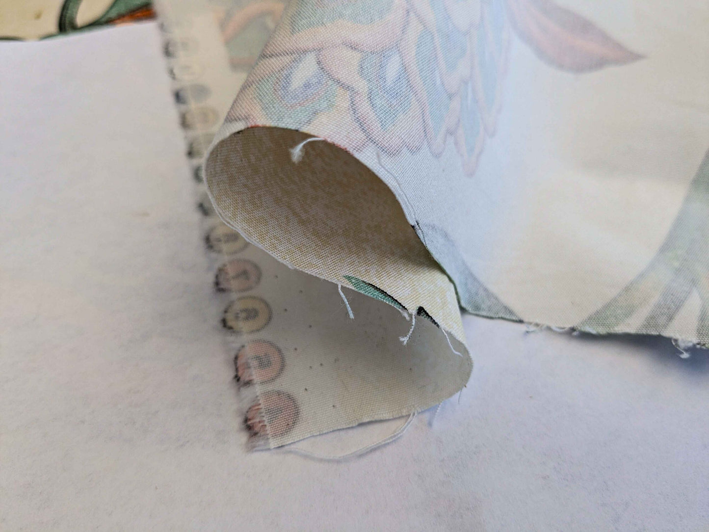 by yard Scalamandre Sanremo Botanical Floral Tree Foliage Butterfly Green Brown on White Cream