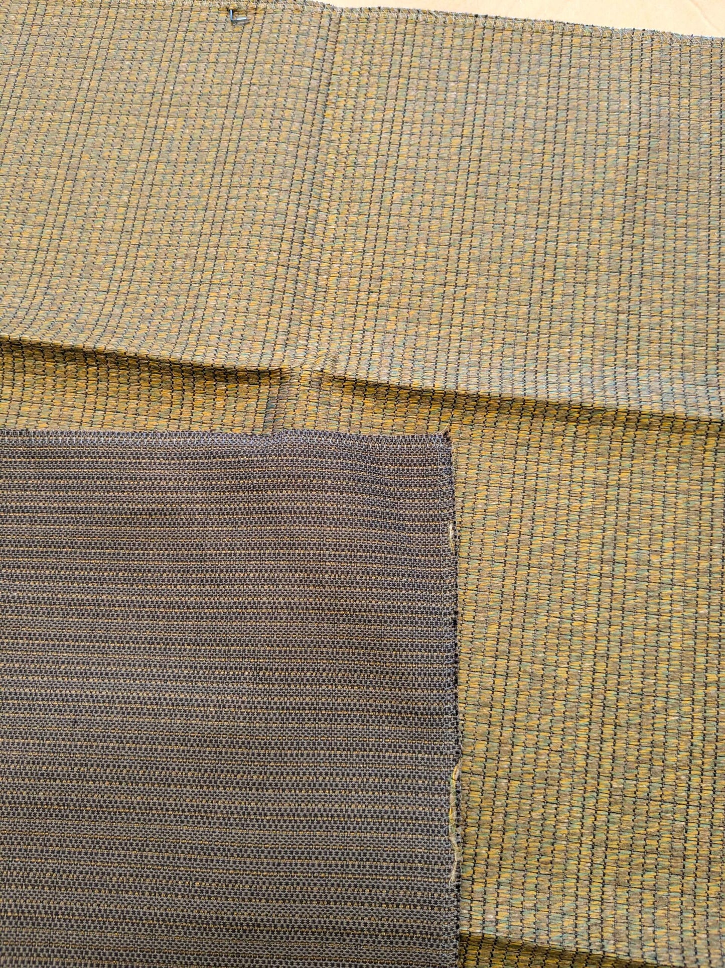 5 EV36 Lelievre Paris Graphite Ho Pepite Cotton Brown Small Scale Texture Solid 24"x27"