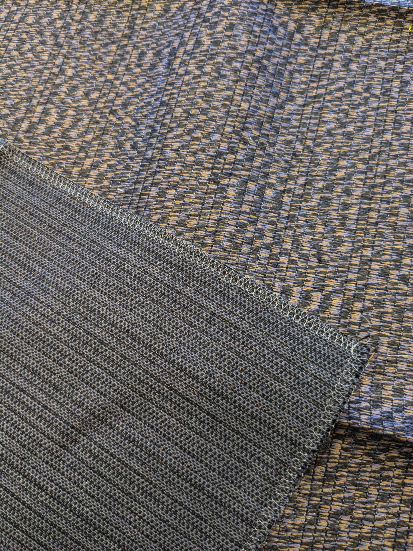 9 EV36 Lelievre Paris Graphite Ho Ardoise Dark Gray Cotton Black Small Scale Texture Solid 24"x27"