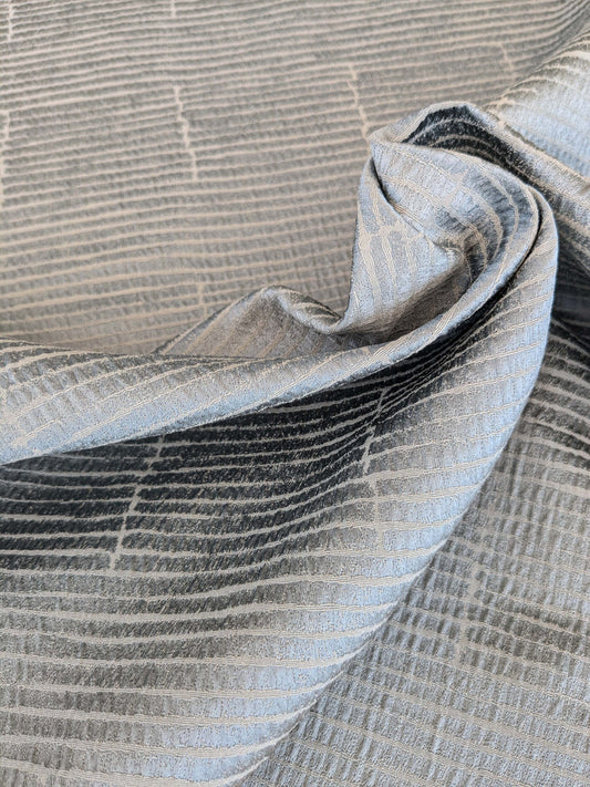 12 EV37 26" x 26" Aldeco Kali Sand Cream White Texture Solid Small Jacquard