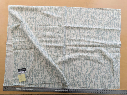 34 EV38 Scalamandre Strie Abstract Aqua White 2.1y