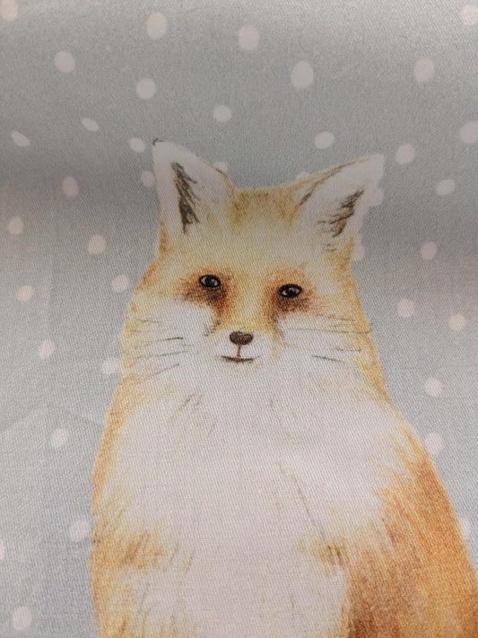 37 EV38 1.2y Scalamandre Christian Fischbacher Mignon Blue Multi Animals Birds Panda Cotton MSRP USD 300+/y