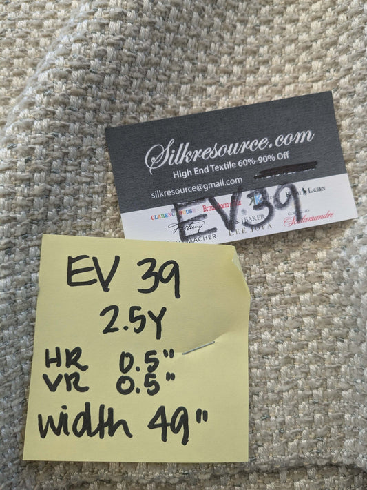 2 EV39 Scalamandre Solid Beige Texture Small Scale 2.5yards x 49" wide