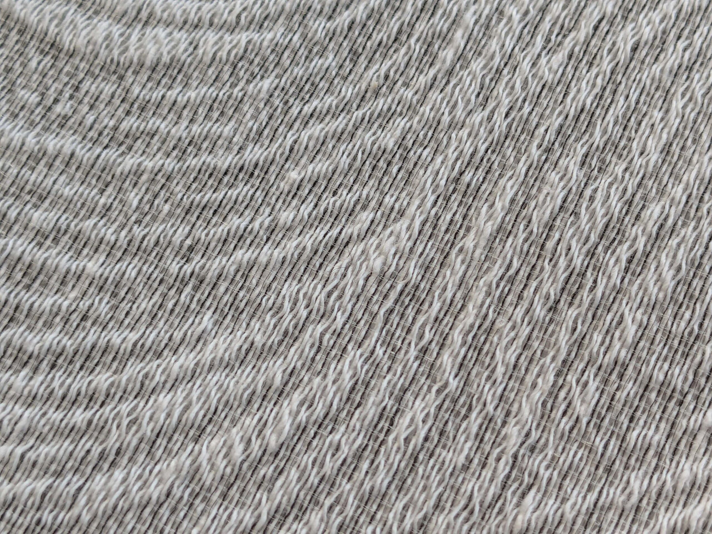 10 EV43 Sheers 2.4y x 559"w Scalamandre Rollingstone WLB Cloud Gray Wave Strie Texture