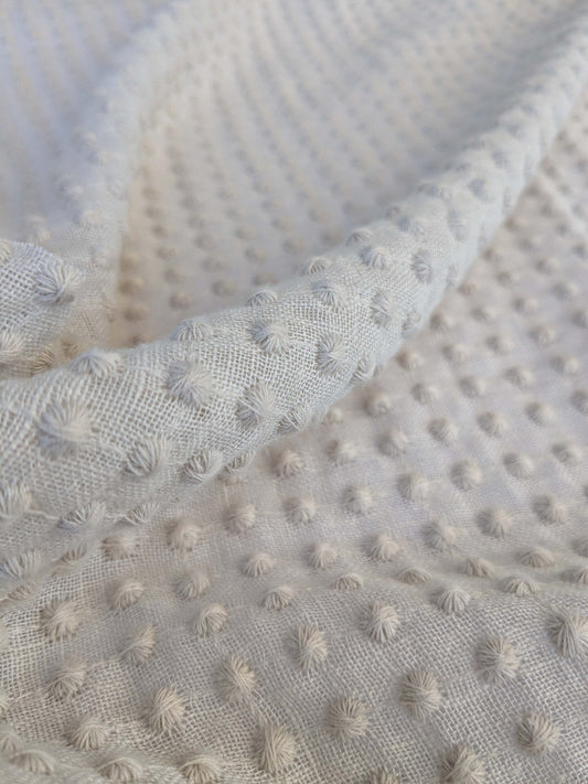 Scalamandre Dot Small Scale Texture Sheer - Beige