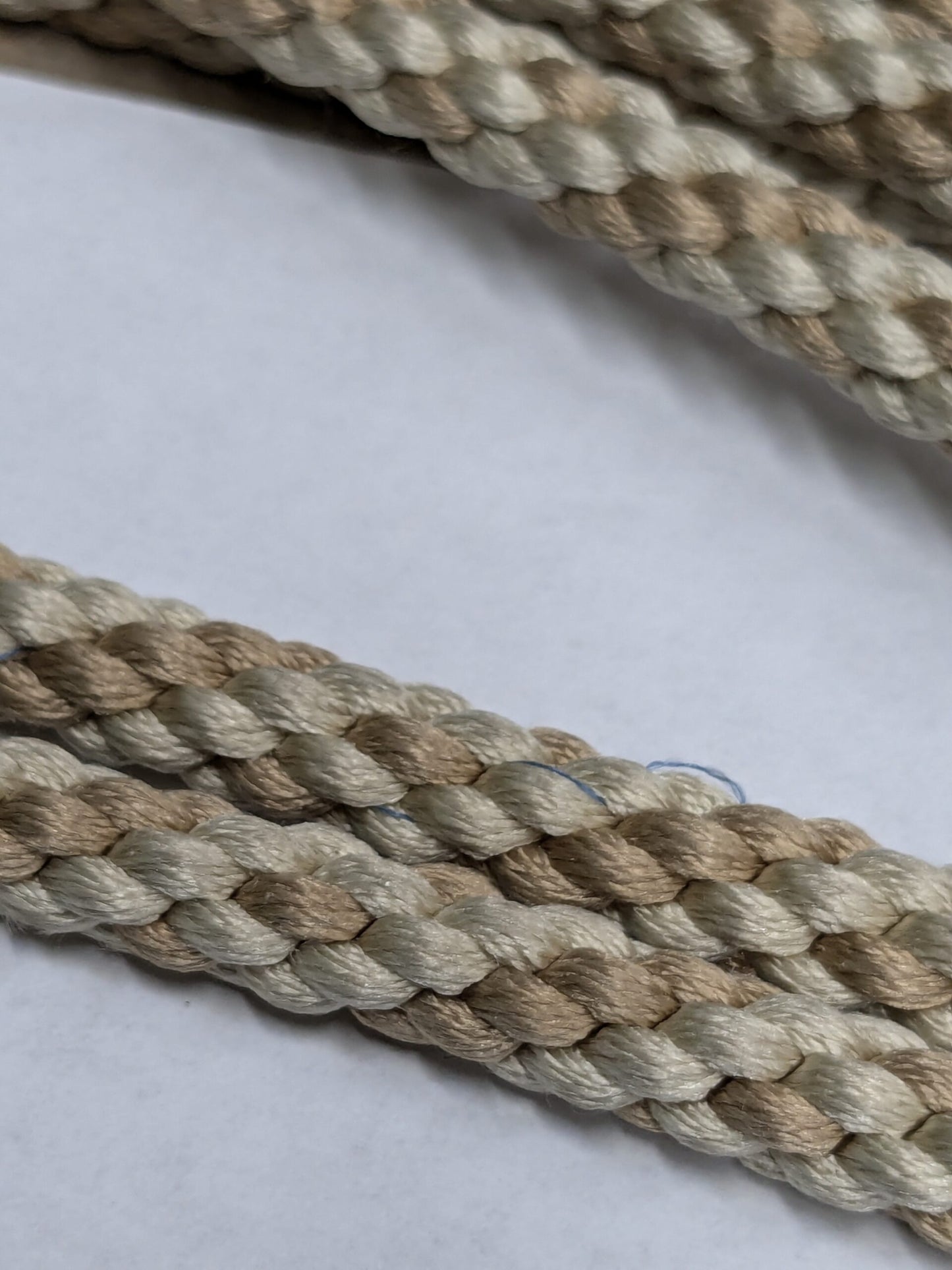 130 inches Scalamandre 100% Silk Rope Trim C42-53 (Trim Box B) Wove Beige