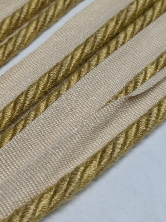 5.6yards Scalamandre Houles 100% Rayon Rope Trim 31220-9182 (Trim Box B) Woven Houles Rayon