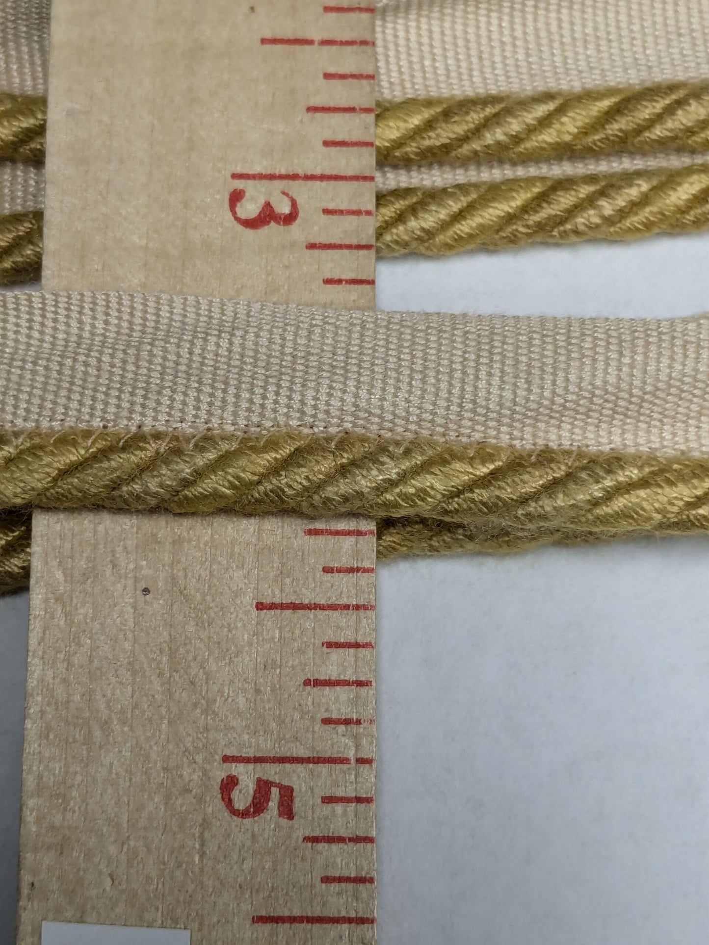 5.6yards Scalamandre Houles 100% Rayon Rope Trim 31220-9182 (Trim Box B) Woven Houles Rayon