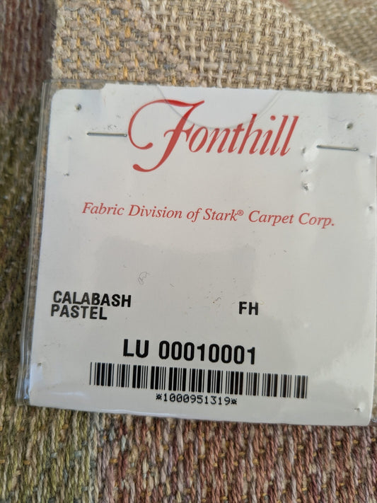 49 EV47 Square Scalamandre Old World Weavers Calabash Pastel Beige Green Blue Red Diamond Ogee