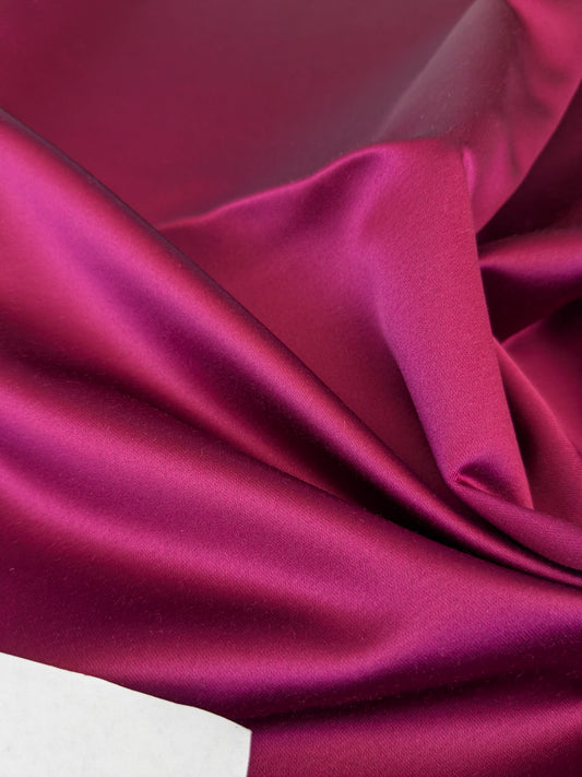 76 EV47 Square Scalamandre Holly Purple Cotton Polyester Plain Solid 27"x27"