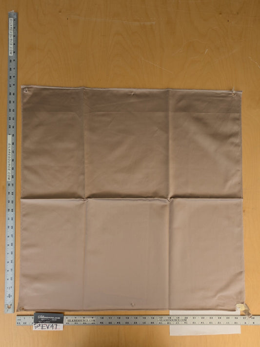 81 EV47 Square Scalamandre Holly Lavender Mist Cotton Polyester Plain Solid 26"x26" - Holes on Edge