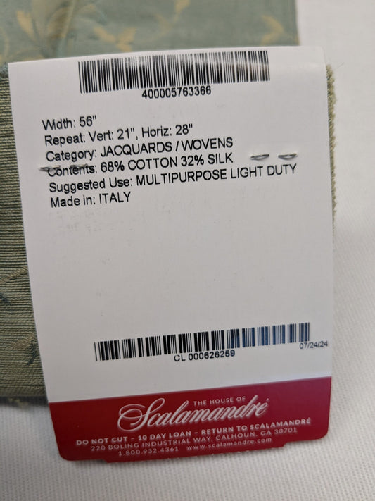 Special Order Scalamandre Colony Racconigi Cielo Gray Chinoiserie Scenic MSRP USD500/y