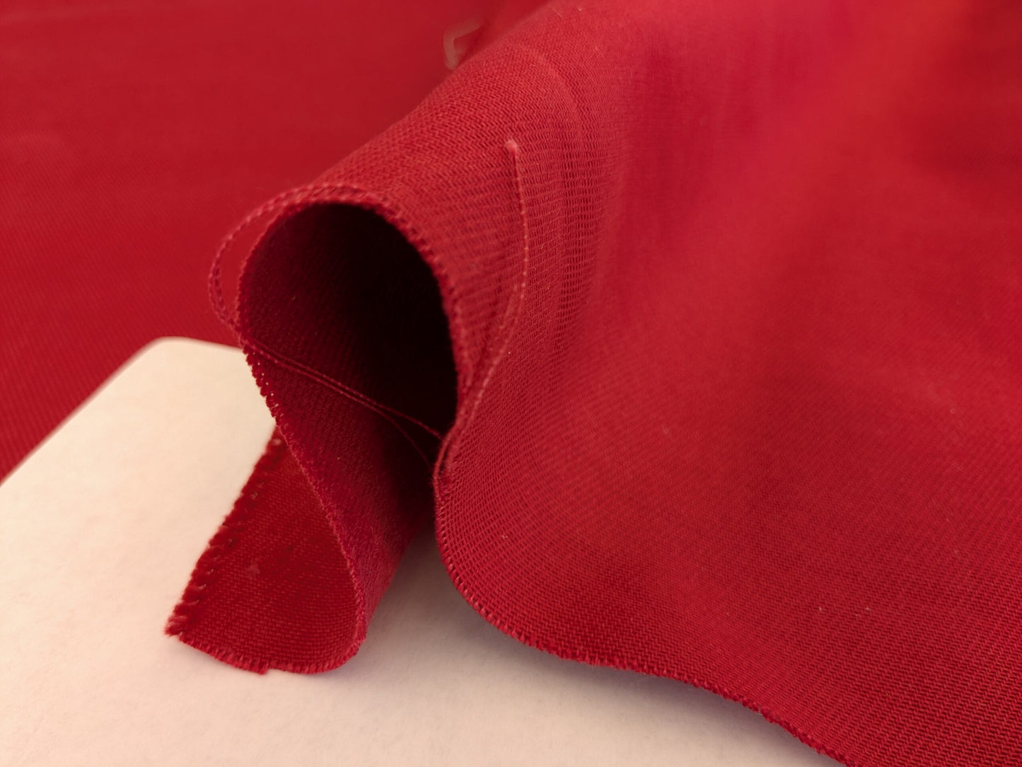 Scalamandre Eskimo Rosso Sangue Cotton Heavy Duty MSRP USD 150/Y bty