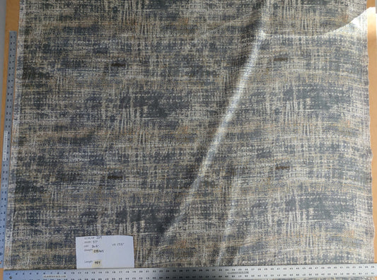 By yard Scalamandre Travertine Grotto Rustic Elegance Impressionist Cloud Atmospheric Abstract Gray Cream Print MSRP USD256/y