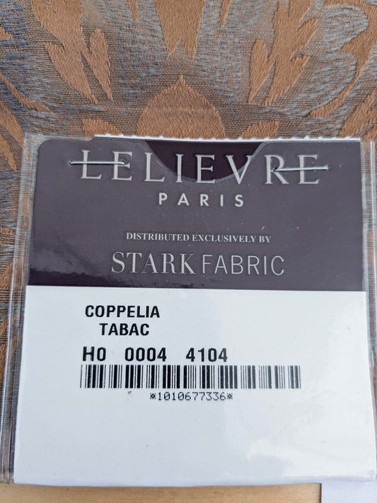 18 EV50 25" x 25" Scalamandre Lelievre Coppelia Tabac Gray Brown Large Jacquard