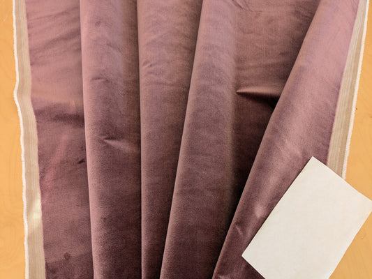 King's Silk Velvet Plum Deep Red Purple Radiance Highest Quality Heavy 39,000+ martindale MSRP USD 728/Yard