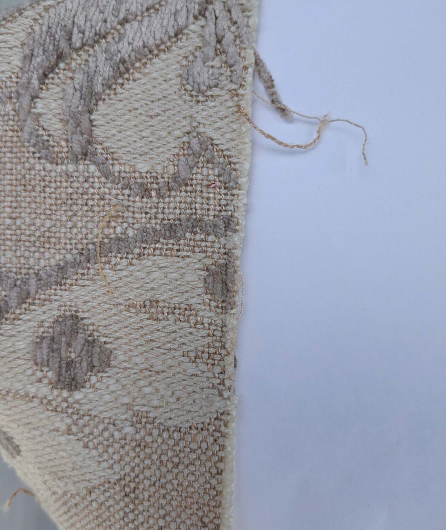 Scalamandre Alden Froth Wavy Floral Stripe Heavy Chenille Old World Weavers MSRP USD 288/Y