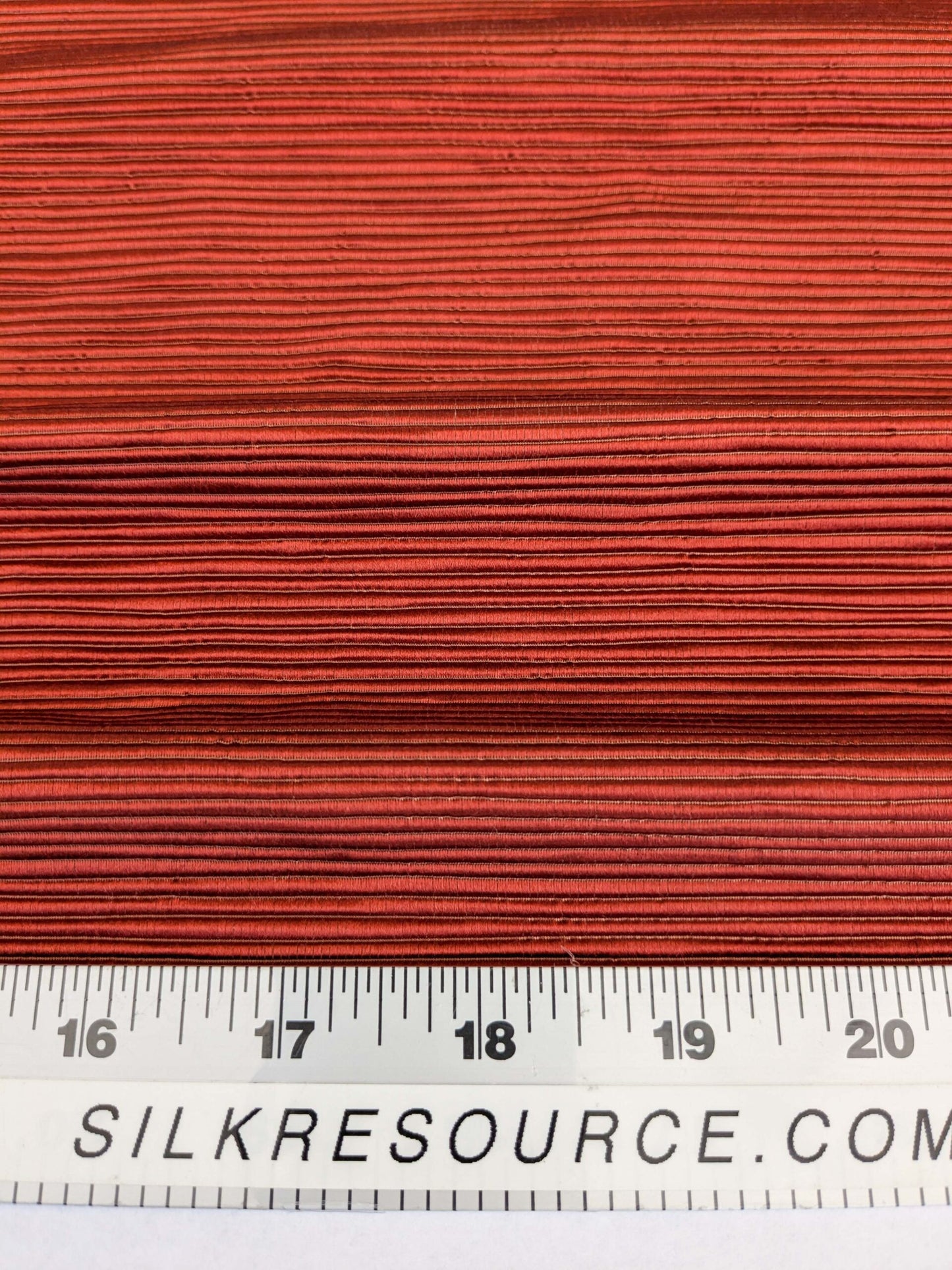 Tapestry Silk Ottoman Wide Ribbed Haute Red Juicy MSRP USD 600+/Yard