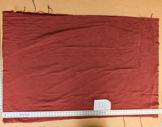 Tapestry Silk Ottoman Wide Ribbed Hot Crisp Red MSRP USD 600+/Yard