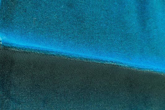 Special Order Scalamandre Indus Teal Blue Green Plain Solid Cotton MSRP USD 240/y