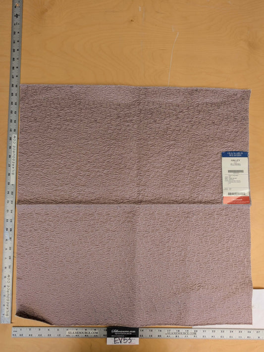 22 EV53 Square Scalamandre Old World Weavers Halley Lilac Purple Matelasse Small Scale Texture MSRP USD 1100+/y