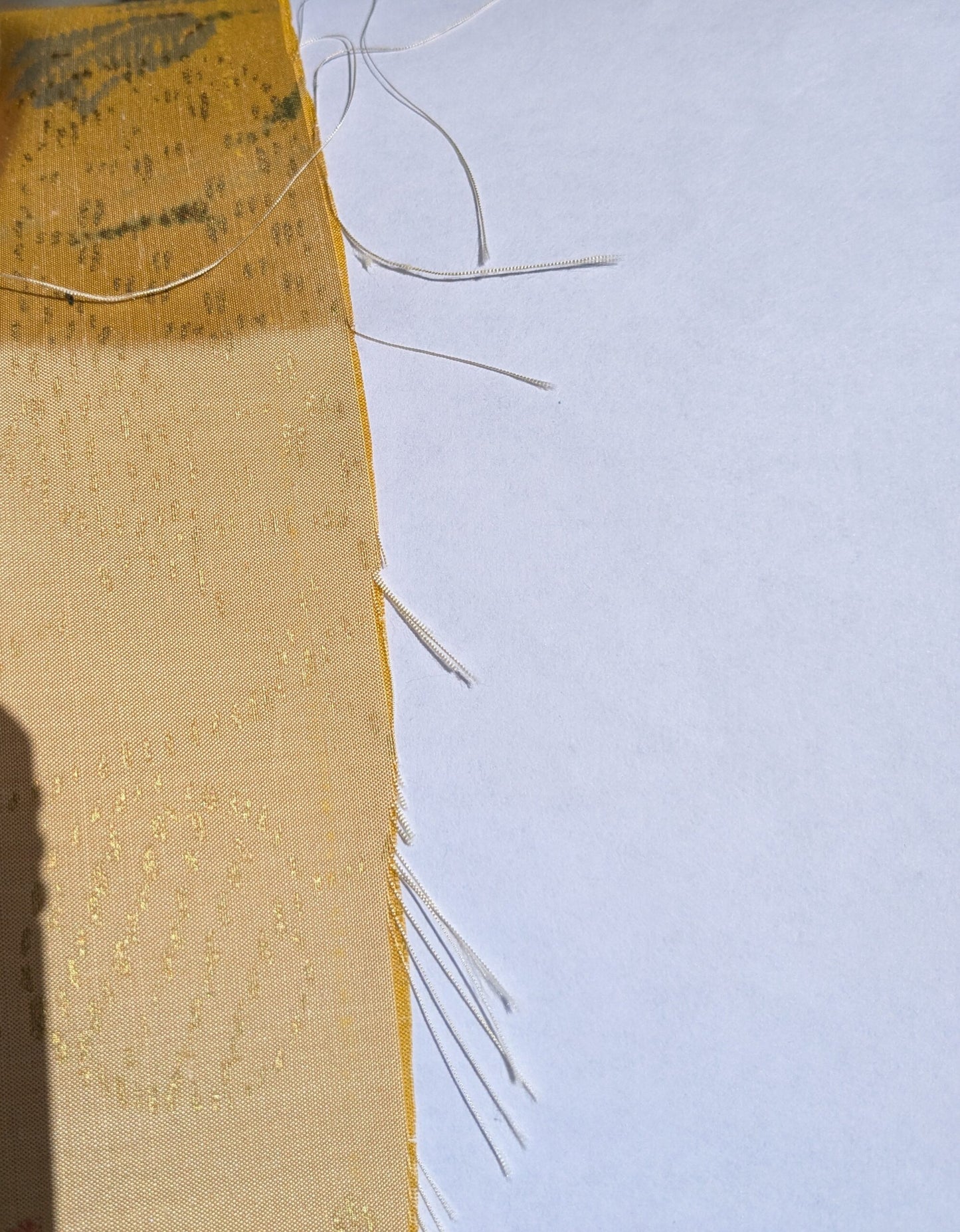 By Yard Kravet Elissa Silk Shimmer Impressionist Garden Golden Glimmer English Garden Rose Bell Flower Lily of Valley Pink Blue Print on Silk MSRP USD 149/Y