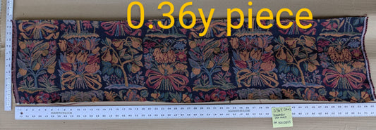 0.36Y Scalamandre Riquardi Drk Multi Colors Old World Weavers Pear Tree Tapestry MSRP USD 256/Y