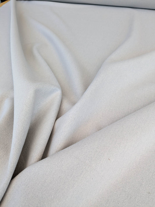 Scalamandre Inuit Pierre Light Gray Wool & Cashmere Blend MSRP USD 310/y