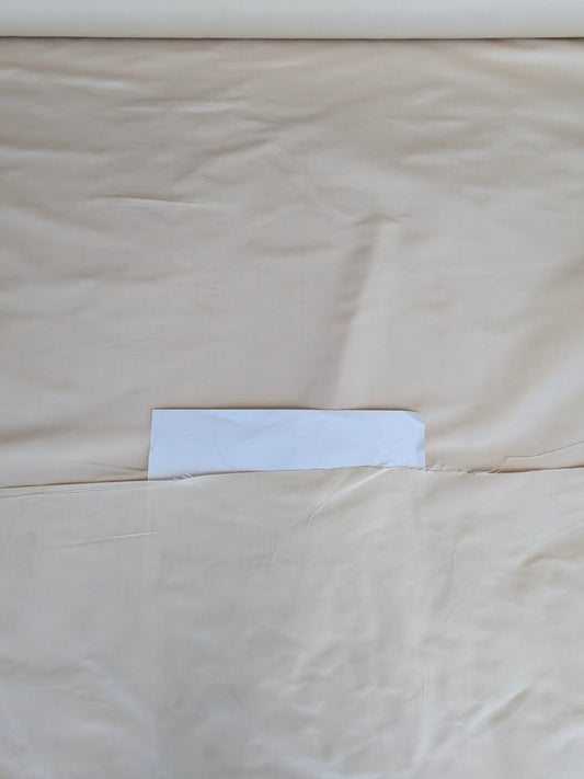 Scalamandre Tassinari and Chatel Faille 15/16 Bougie Beige Silk Plain Solid MSRP 1400+/y