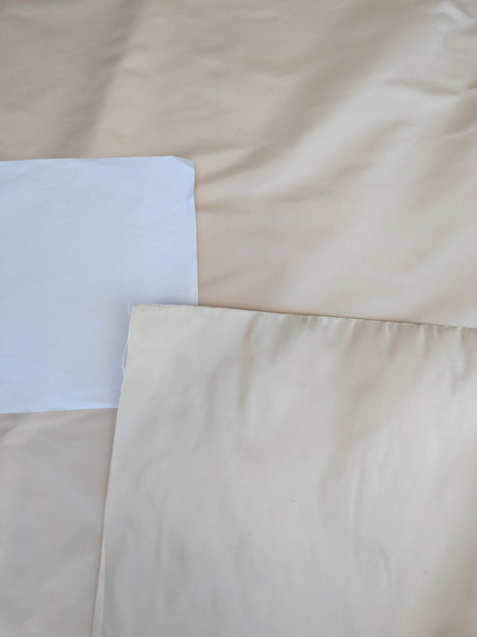 Scalamandre Tassinari and Chatel Faille 15/16 Bougie Beige Silk Plain Solid MSRP 1400+/y